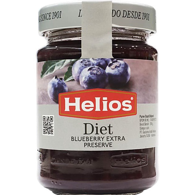 

Terkini Selai Buah Helios Diet Blueberry Extra Preserve 28g Terbaru