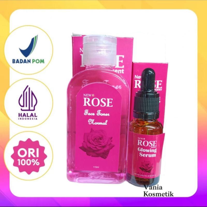 Paket Rose Scent Toner & Serum Cv Herlina indah