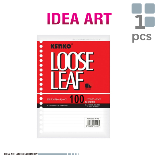 

Kenko Loose Leaf A5-LL 100-2070 (100 Sheet)