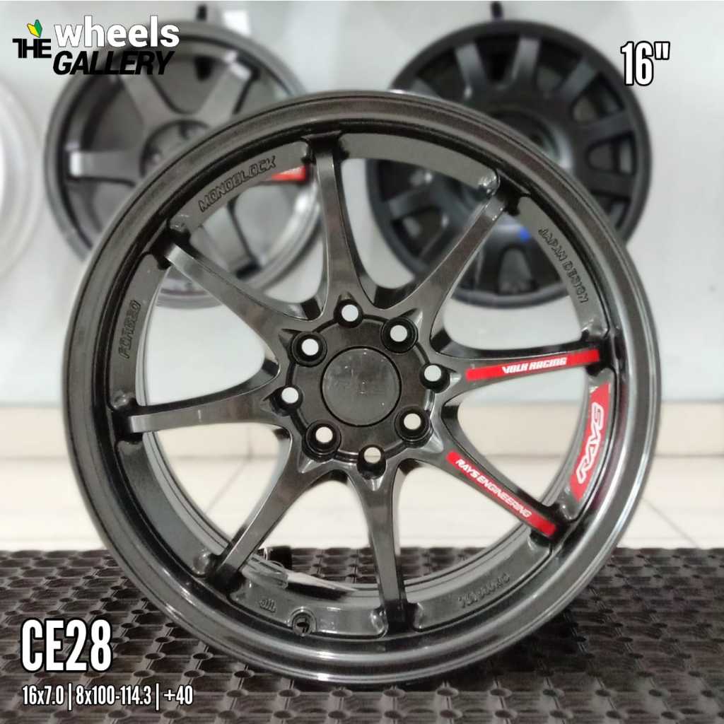 Velg Mobil JF Luxury CE28 Club Racer II 16" 8x100/114.3 By RH Wheels