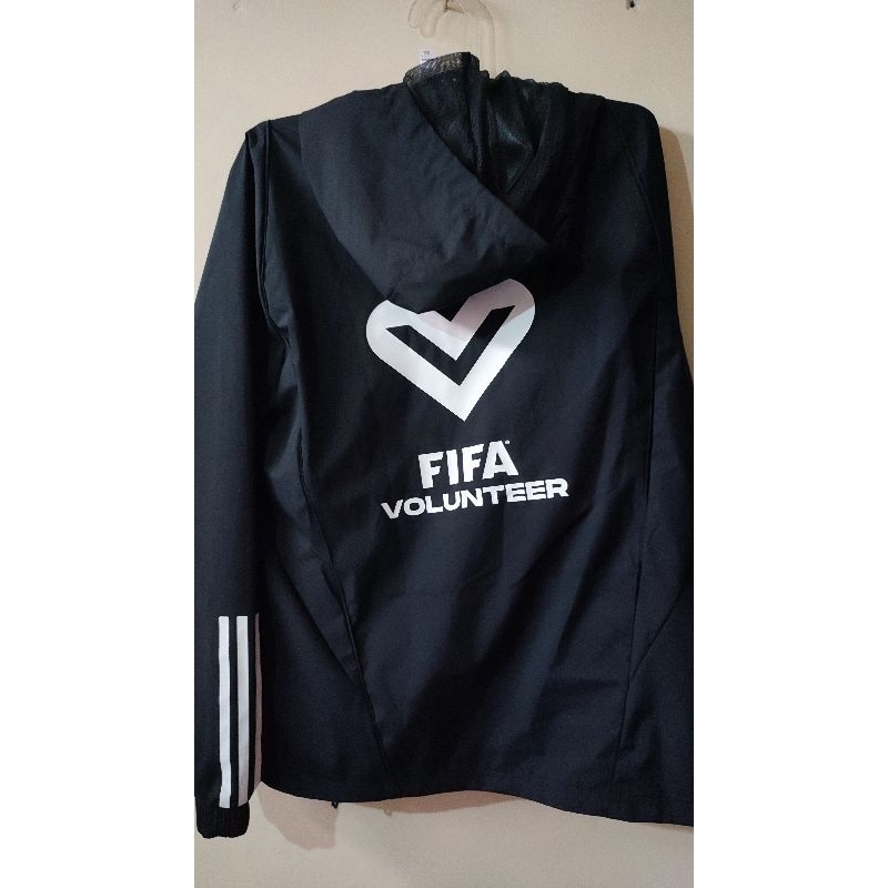 Rain jacket adidas volunteer FIFA world cup u-17 Indonesia. Rain jaket. Jaket Adidas