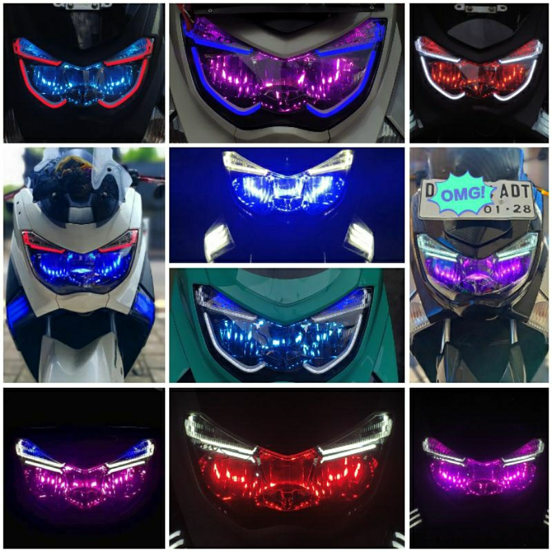 (PAKET GANTENG) Lampu Alis Nmax Old Nmax Gen1 Tahun (2015-2020)