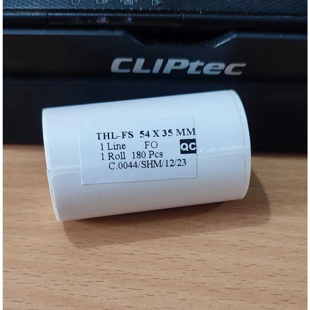 

Thermal 54x35 mm Core less 57x35 mm isi 180pcs