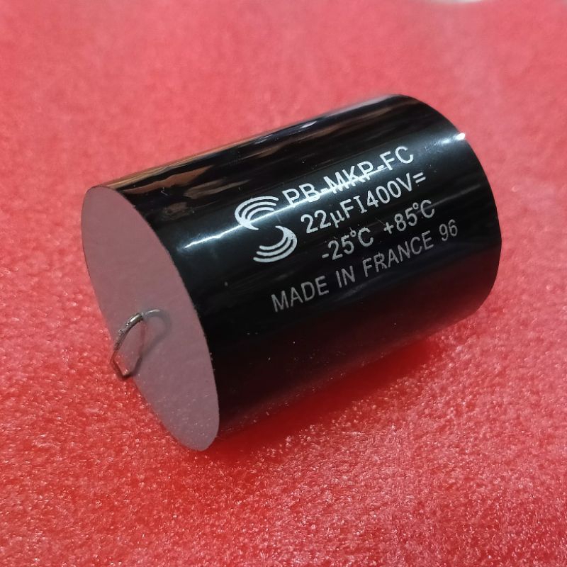 Capacitor 22uf 400V Surenbig Kapasitor MKP Solun Solen 400v 22uf Made in France ORI Audiophiler 22UF