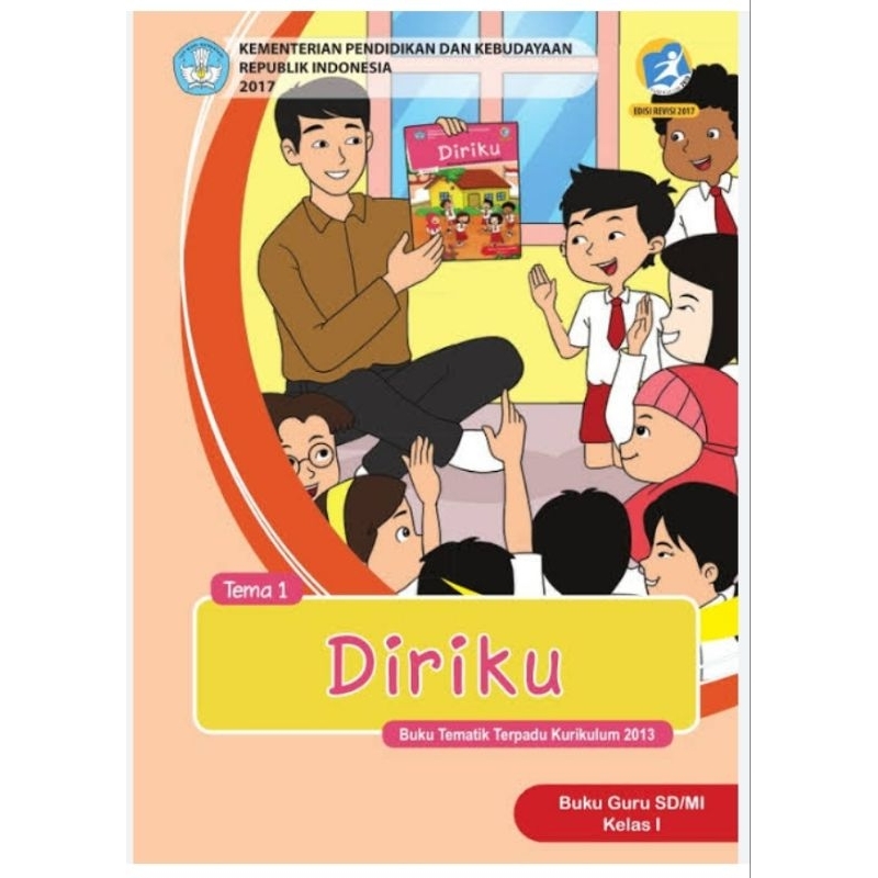Buku paket Tematik Terpadu Buku Guru semester 1 Tema 1 kelas 1 k13