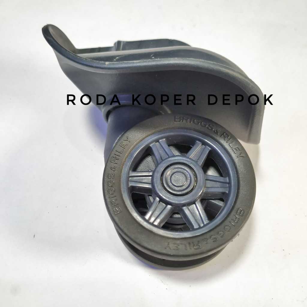 Dudukan roda koper double ban Briggs&riley, Diameter 6 cm, Navy