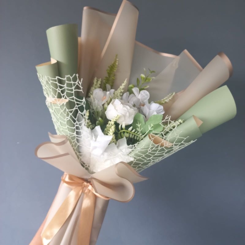 

Mutiara Florist Buket Bunga / Bouquet Premium / Buket Medium / Bouquet Murah