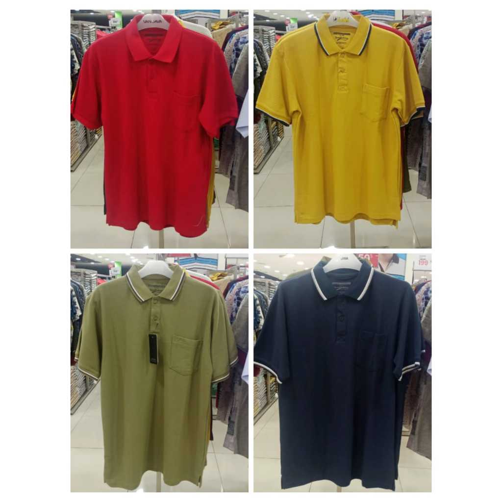 BAJU PRIA KAOS POLO JAVA DESIGN ORIGINAL SIZE S-XL