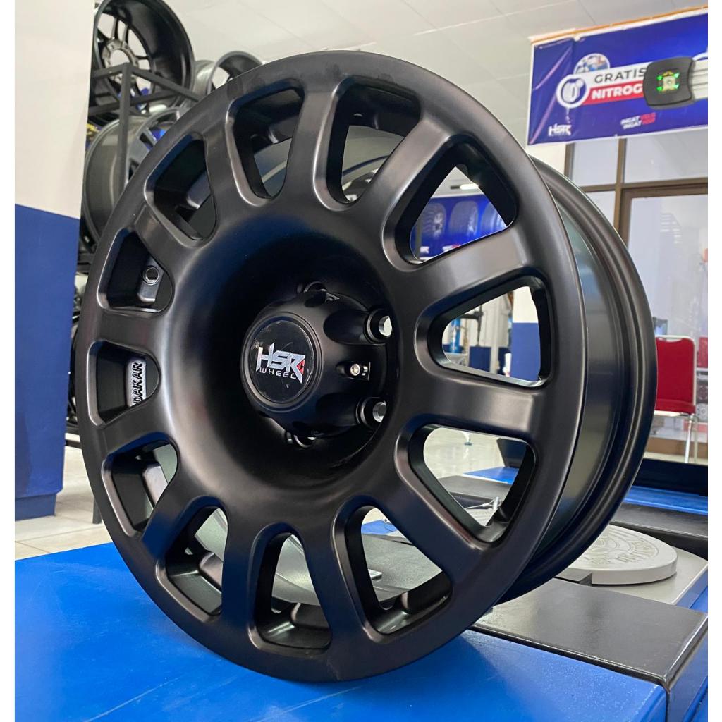 velg hsr model offroad ring 16 lebar 8 cocok untuk mobil xpander,rush,innova
