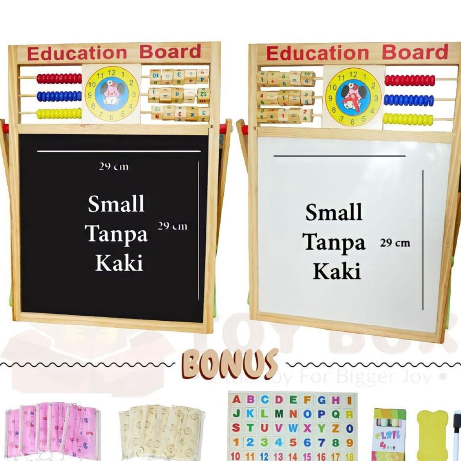 

Mainan Uk Small 2in1 Education Board Black dan Whiteboard Papan Tulis Belajar Menggambar Berhitung Anak Dengan Sempoa Berhitung TK88 Model Berdiri Kecil hfc