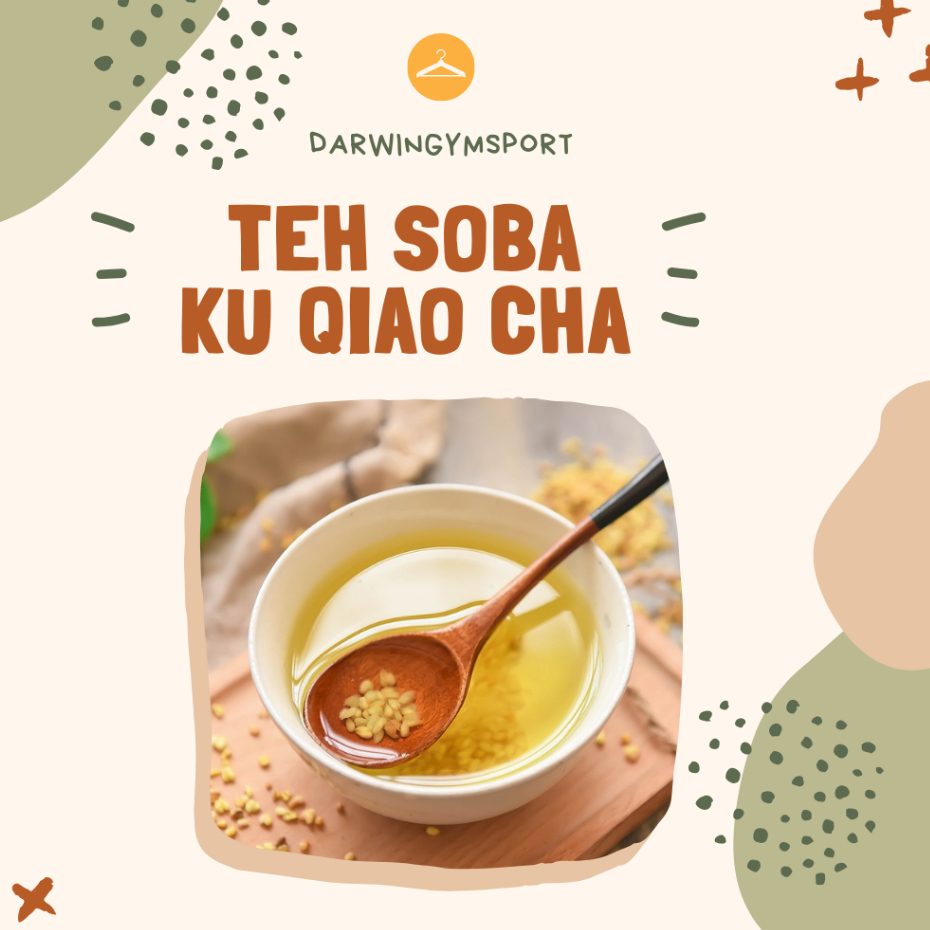 

TEH SOBA / KU QIAO CHA / SOBACHA YELLOW TARTARY BUCKWHEAT TEA 100G !!!