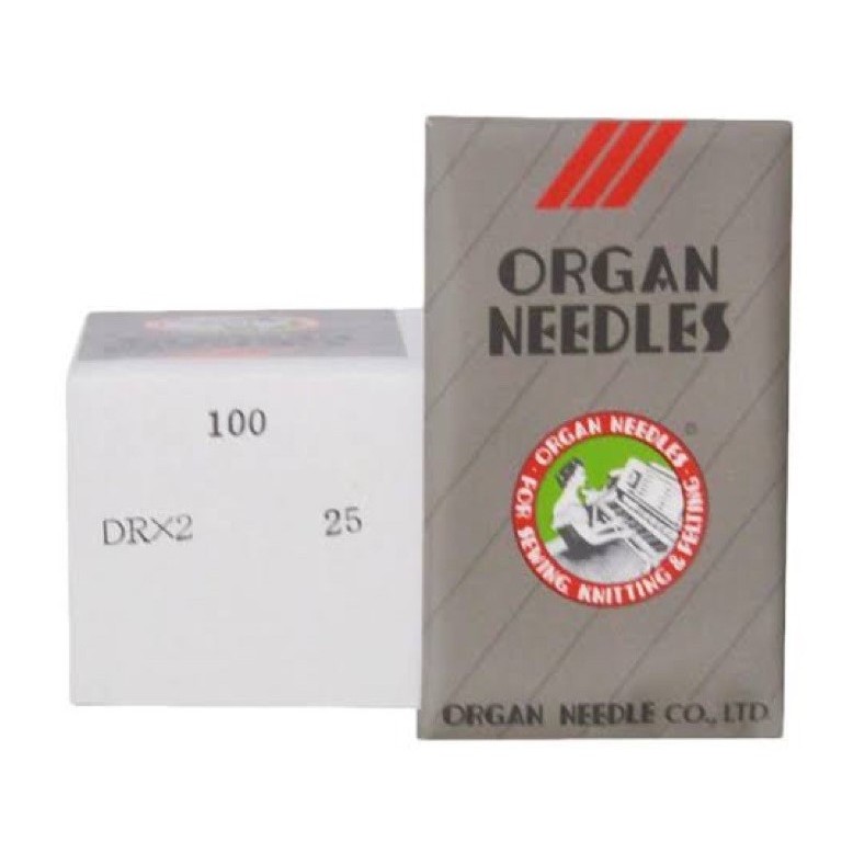Jarum Organ DRx2 Size 25 Mesin Jahit Karung Karpet Geotextile
