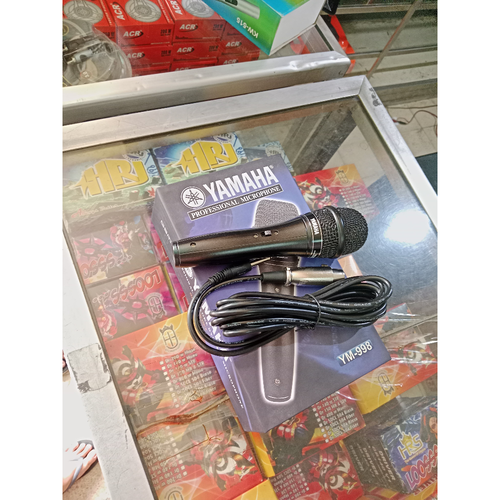 Mikrofon Kabel YAMAHA YM 998 MICROPHONE YAMAHA YM 998 MIK YAMAHA PROFESIONAL