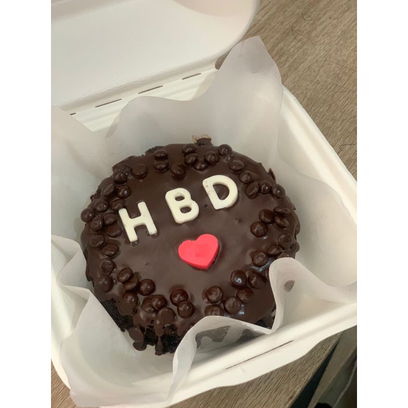 

(INSTANT ONLY)Brownies Bento Cake Bento Brownies Ulang Tahun