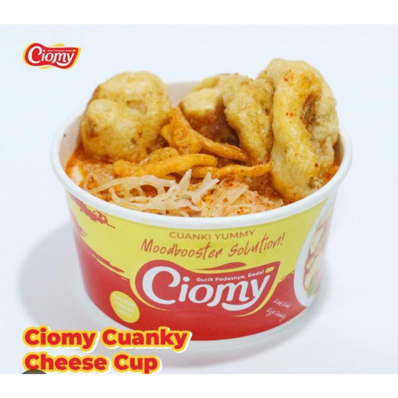 

85gr ciomy ayam keju pedas kemasan