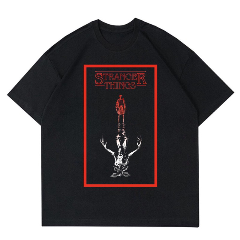 KAOS STRANGER THINGS VINTAGE | T-SHIRT BAJU GAMBAR STRANGER THINGS | KAOS STRANGER THINGS