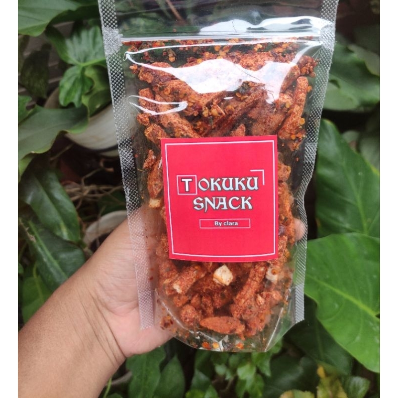 

[TOKUKU] SNACK BASRENG 115g PEDAS DAUN JERUK CEMILAN ENAK