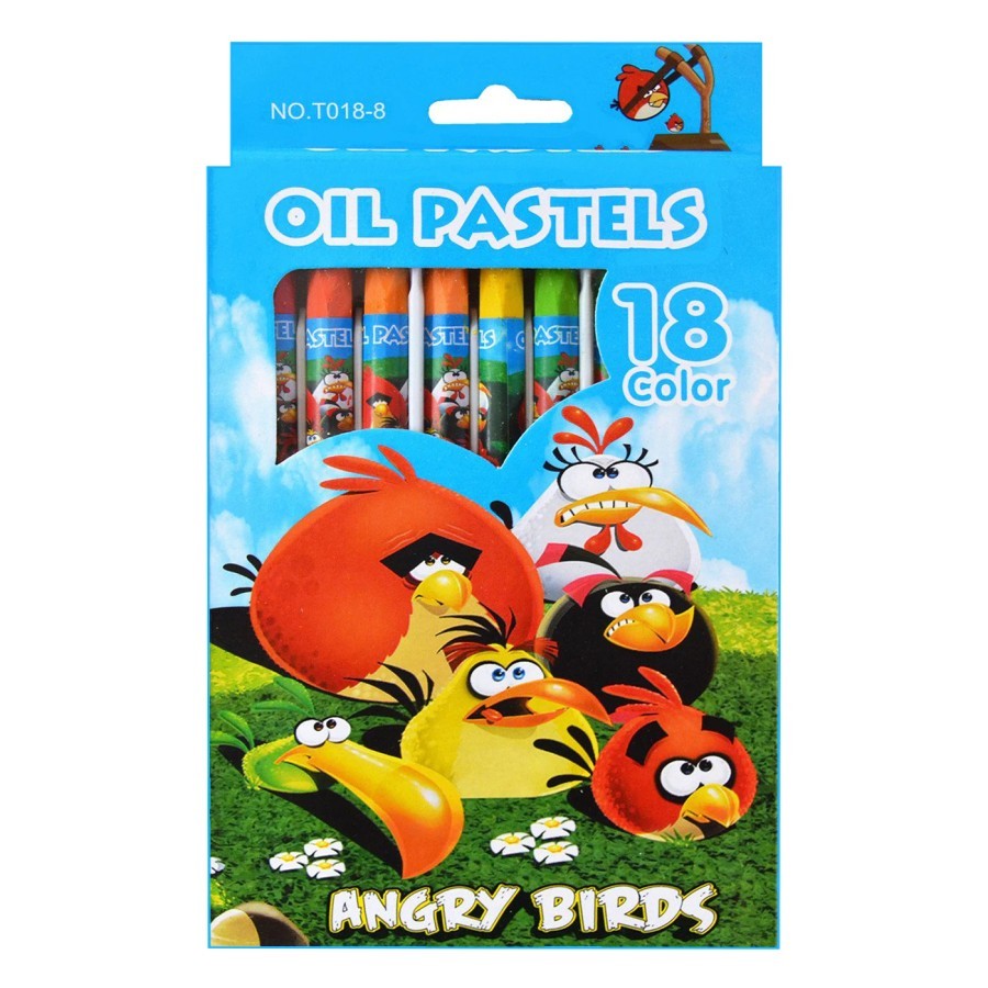 

Angry Birds - Oil Pastels 18 Color
