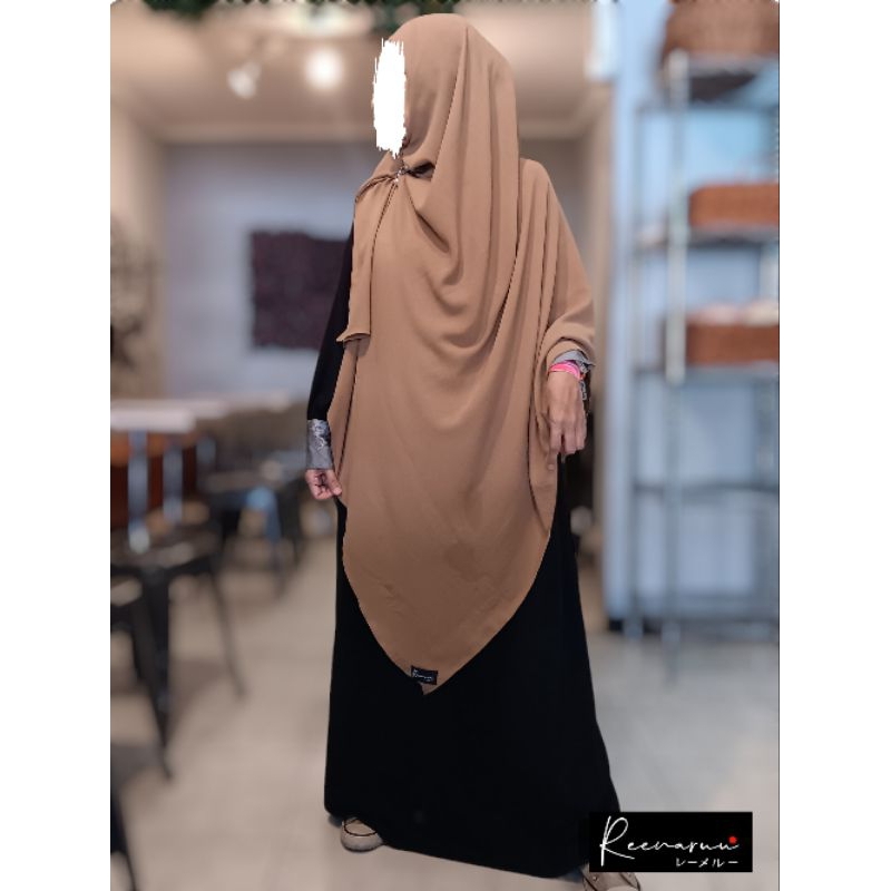 pashmina instan syari crinkle by Reenaruu