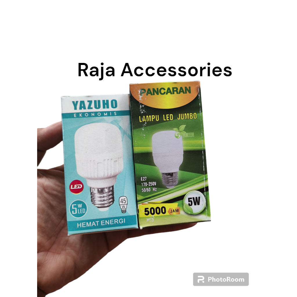 LAMPU LED BOHLAM 5 WATT CAHAYA PUTIH