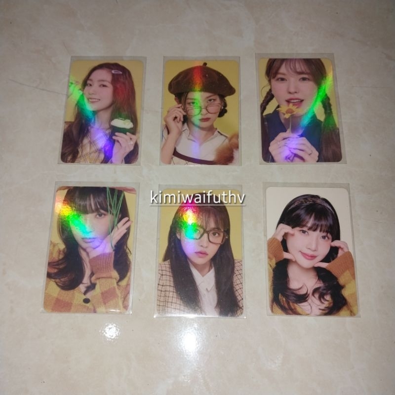 READY STOCK RED VELVET SEASON GREETINGS BENEFIT SG23 SEASON GREETING 2023 P. PHOTOCARD BENEFIT IRENE