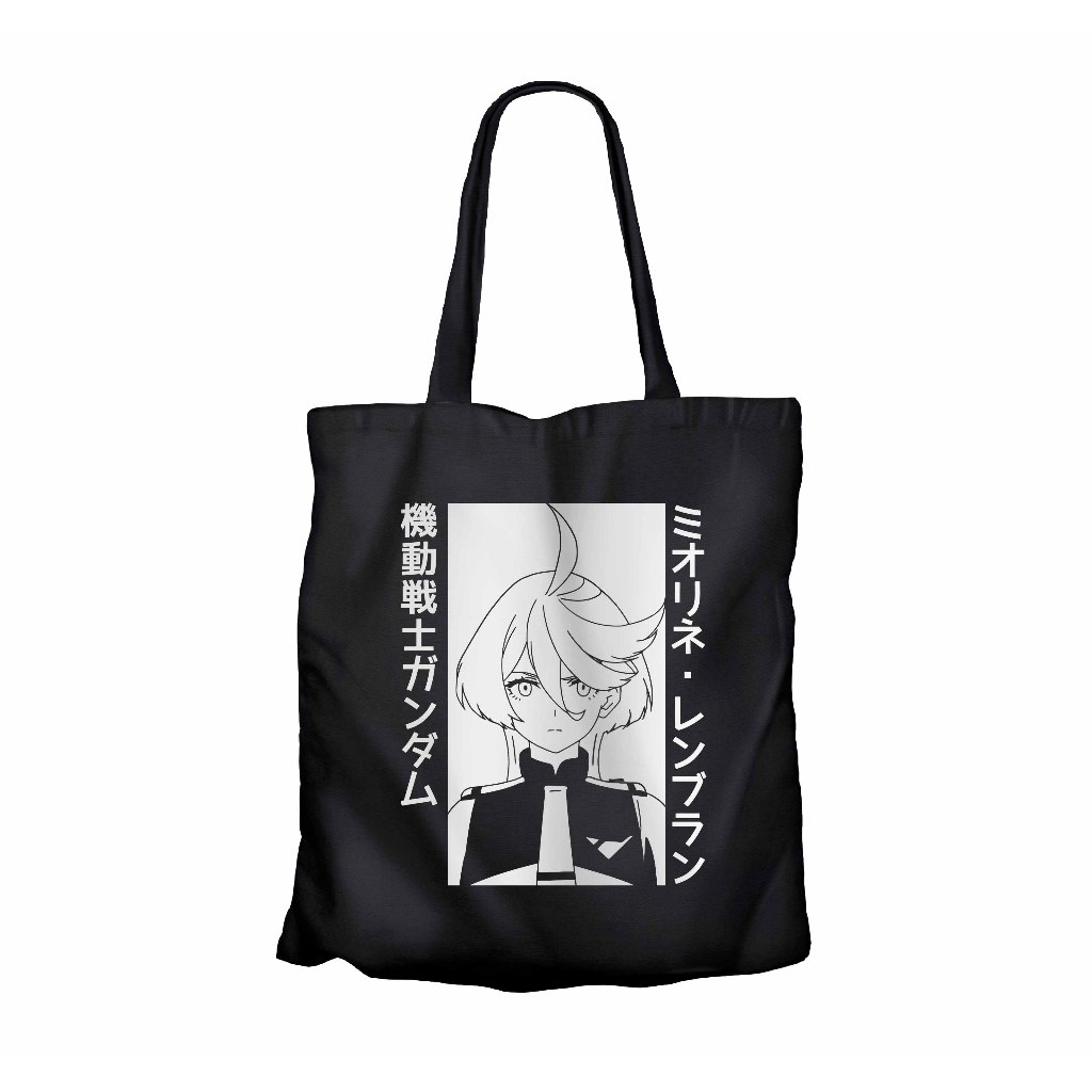 Tote bag anime REMBRAN MIORINE - MOBILE SUIT GUNDAM material canvas