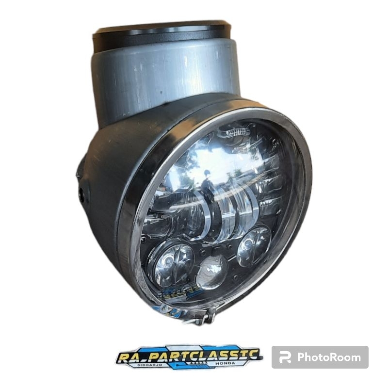 Promo Lampu Batok YL Press Mentah FullSet Daymaker 16 Led Double Senja Speedometer Babon