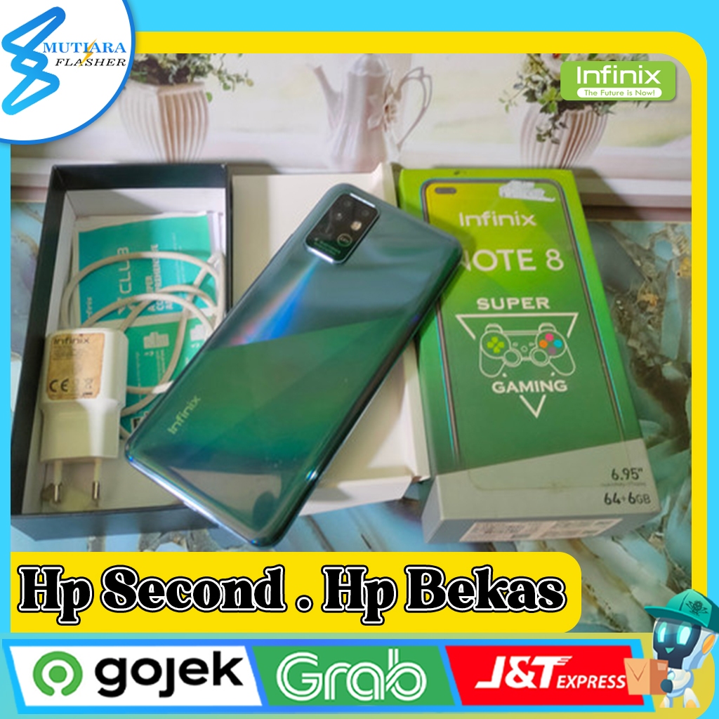 Infinix Note 8 Ram 6/64GB | Ram 6/128GB Second Original