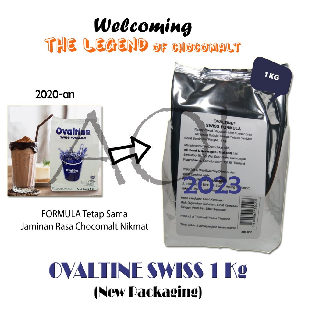 

CUCI GUDANG Ovaltine Swiss 1 Kg (Stok Terbatas)