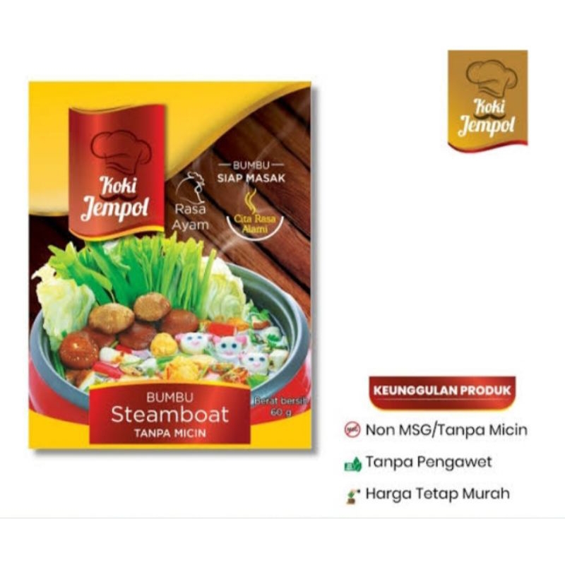 

bumbu steamboat merk koki jempol 60grm