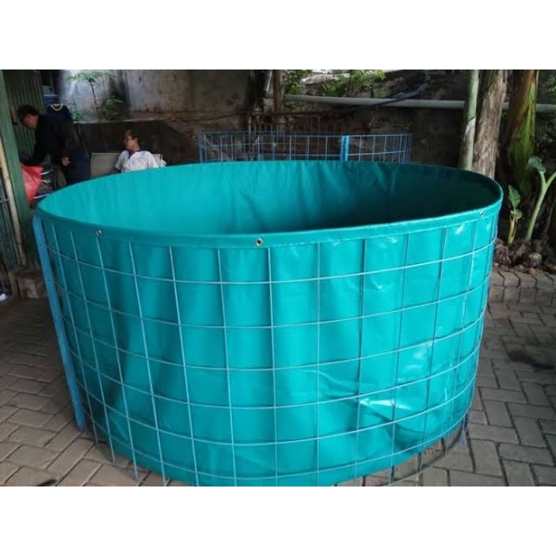 Basi Kerangka kolam Bulat D2 wermes 6" cat