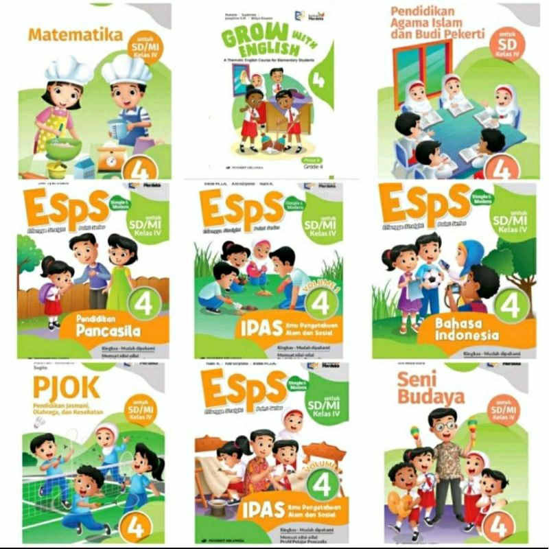 

Kurikulum Merdeka kelas 4 SD/Mi Penerbit Erlangga