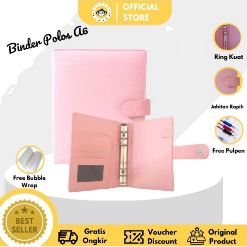 

Binder A6 6ring Free pulpen