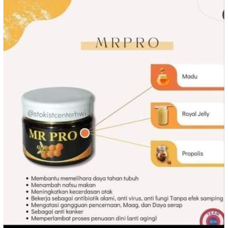 

Madu penggemuk badan Mr.pro HWI