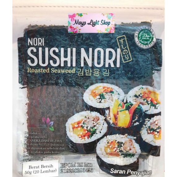 

XG34448 Sushi Nori 2 lembar Nori sushi nori java sakao seaweed rumput laut bento termurah dry seaweed sushi manjun sakao bento halal kimbap rumput laut