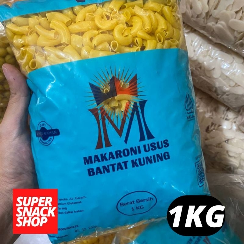 

MAKRONI MURAH / MAKARONI MENTAH / MAKRONI BANTAT PIPA MAHKOTA 1KG