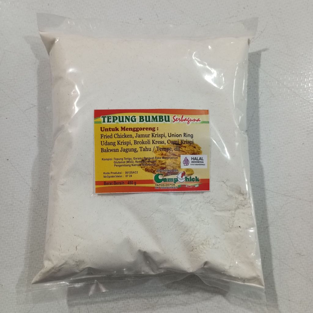 

Tepung Chicken Serbaguna 450gram