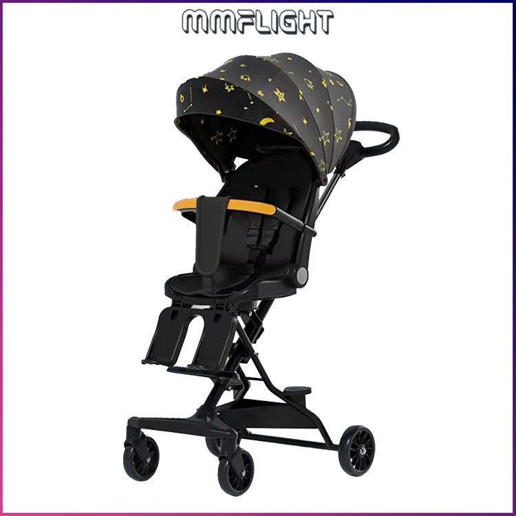 Mmflight Stroller Baby Lipat Travelling Stroller Anak Kereta Dorong Bayi 2 Arah 0-5 Tahun