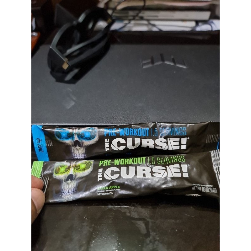 jnx the curse sachet cobra labs pre workout work out pre wo stamina tenaga