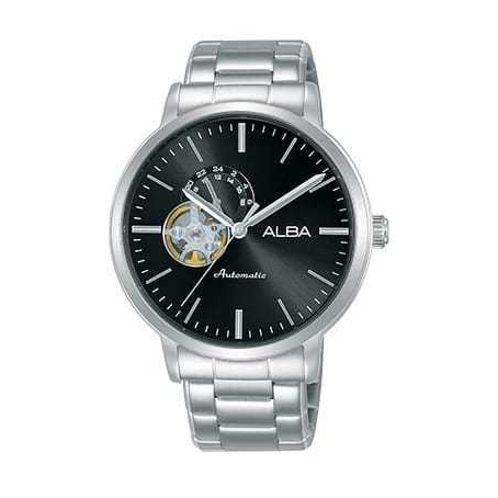 Jam Tangan Pria Alba A9A001 Automatic Original - Stainless Steel - Garansi 1 Tahun