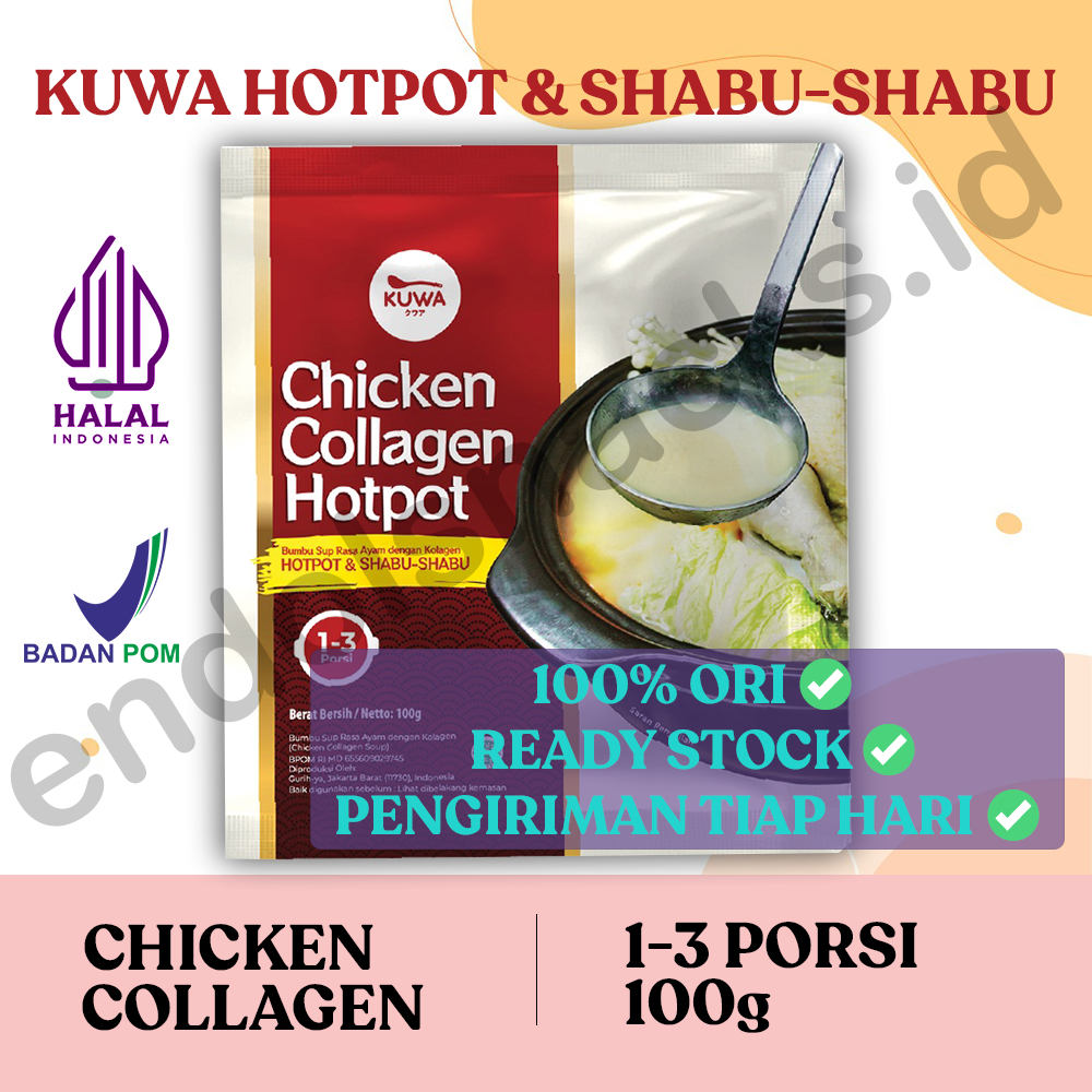

KUWA Chicken Collagen Hotpot - Kaldu Sup Ayam Kolagen - 100g