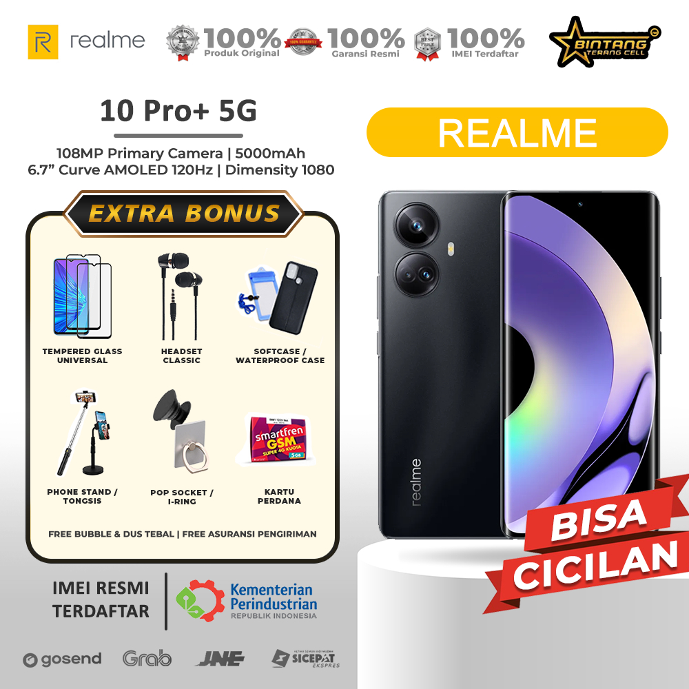 Realme 10 Pro Plus 5G RAM 12/256 Pro RAM 8/256 realme 10 ram 8/256 realme10 Garansi Resmi