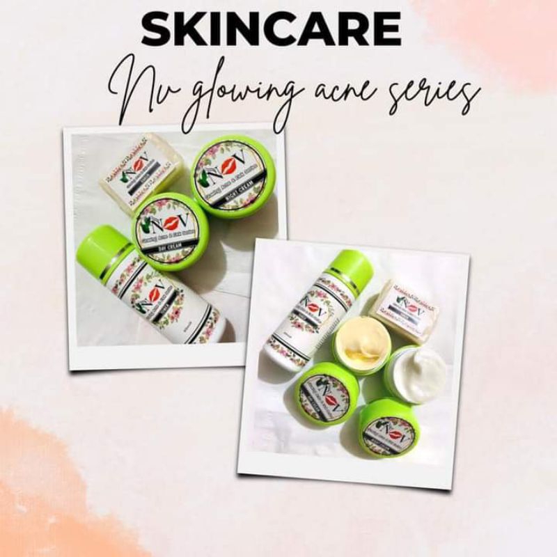 (NV glowing) 3 paket acne/flek