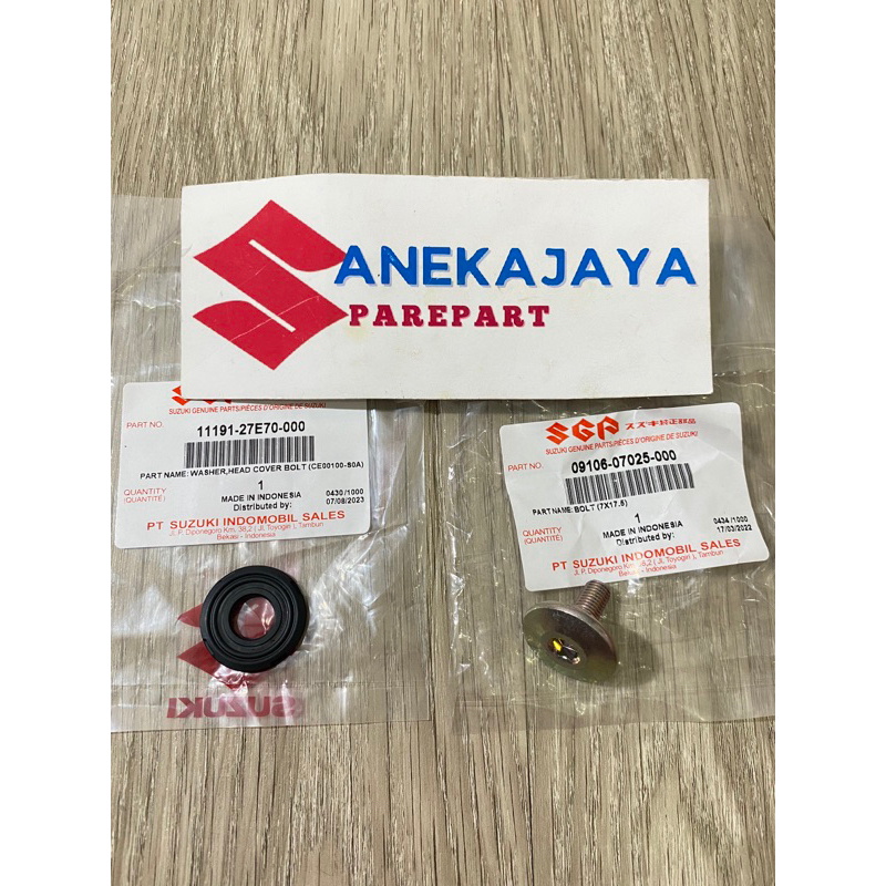 BAUT / SEAL TUTUP BLOK BLOCK HEAD SATRIA FU KARBU SATRIA FU FI INJEKSI RAIDER 150 ASLI 11191-27E70