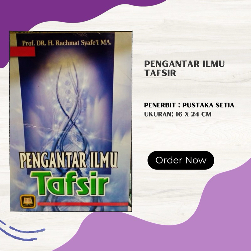Pengantar Ilmu Tafsir
