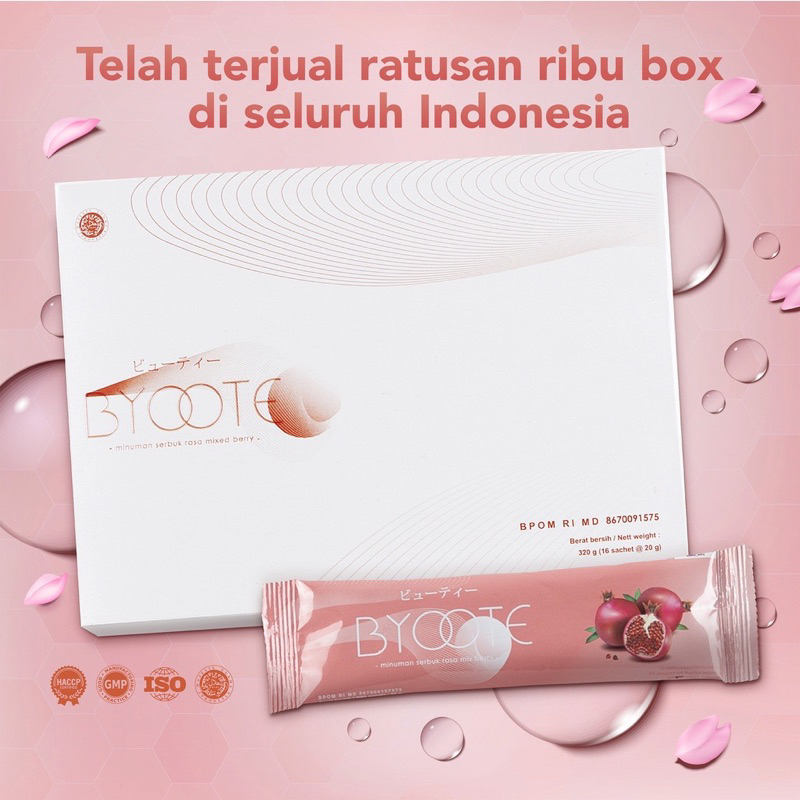 BYOOTE COLLAGEN DRINK BYOOTE KOLAGEN DRINK BYOOTE COLAGEN DRINK HALAL BPOM ORIGINAL