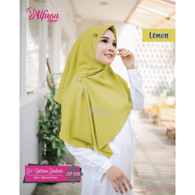 HIJAB SEGIEMPAT INSTAN ORI ALFASA HIJAB / SALMA INSTAN
