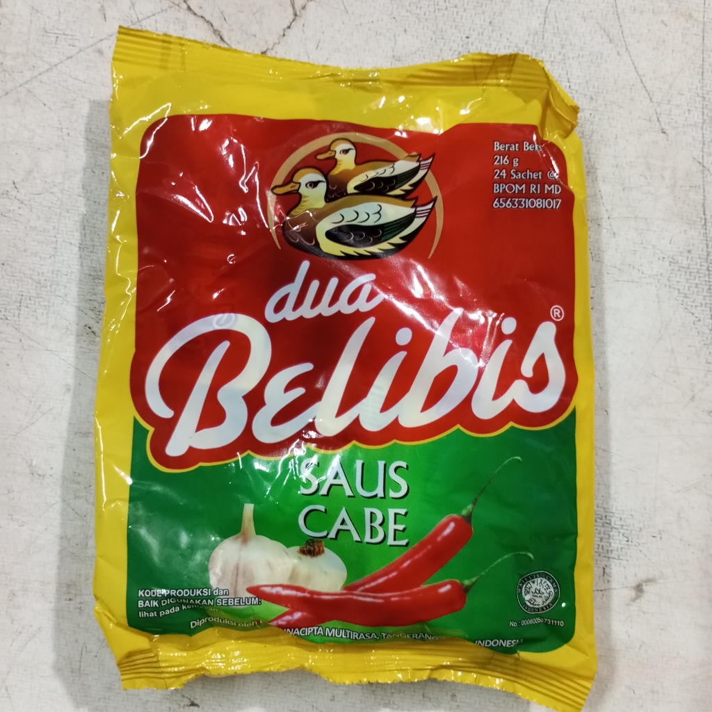 

Belibis Saus Cabe sachet isi 24 pcs
