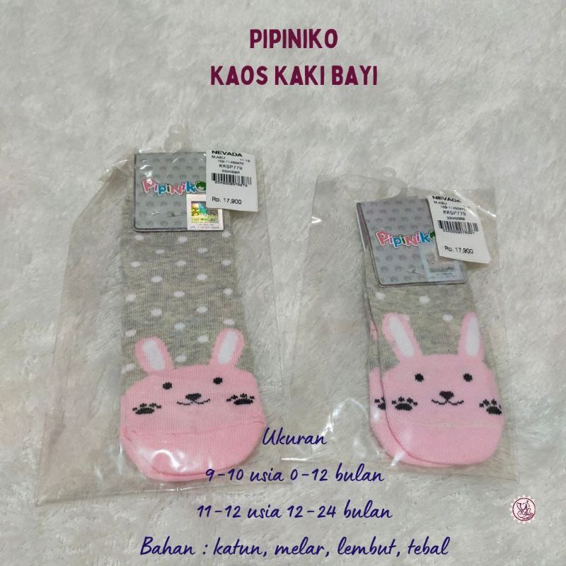 Kaos Kaki Bayi PIPINIKO Kaos Kaki Bayi Perempuan PIPINIKO Kaos Kaki PIPINIKO