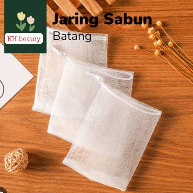 [   ECER   ]JARING SABUN 2 LAPIS | JARING PEMBUAT BUSA SABUN BATANG | JARING SABUN TERMURAH | JARING